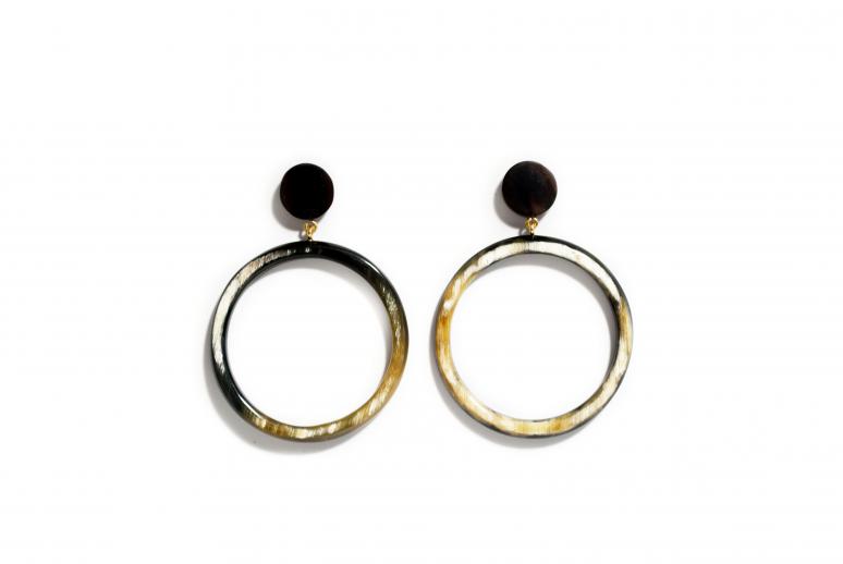 Ohrstecker Ring rund (E0301)