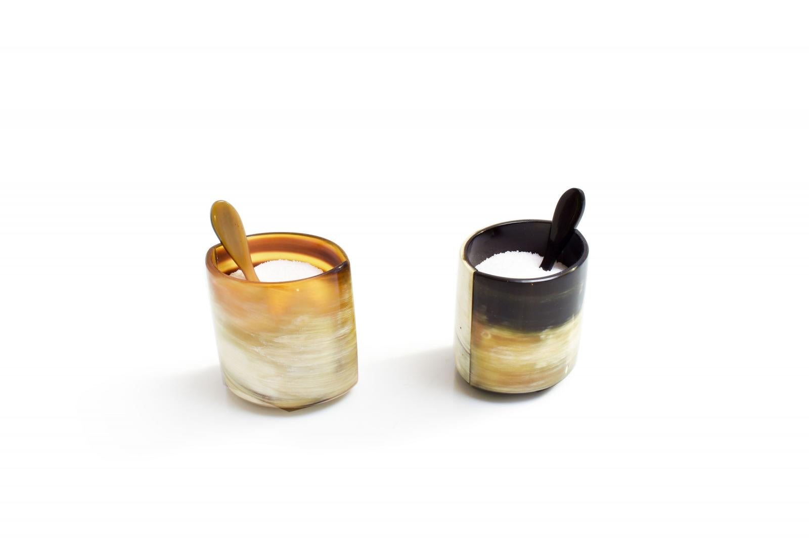 Zahnstocherbecher/Salzbecher augförmig (D0261)