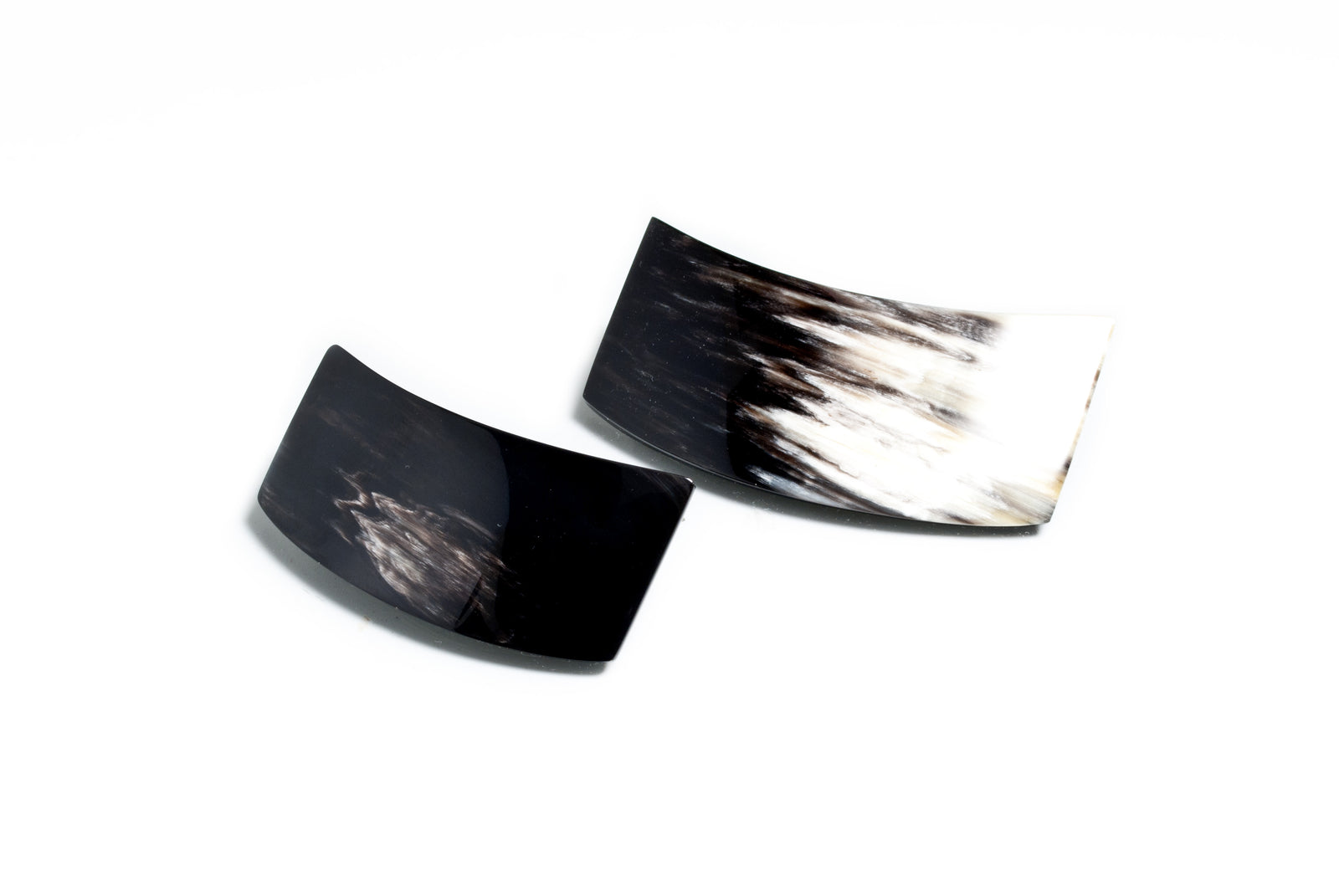 Haarspange Rechteck gebogen