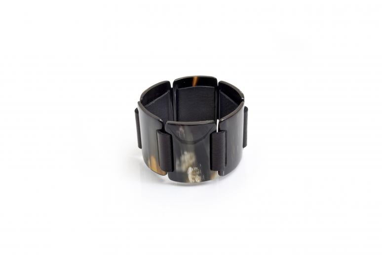 Armband lederdurchzogen mit Magnetveschluss (A0138)