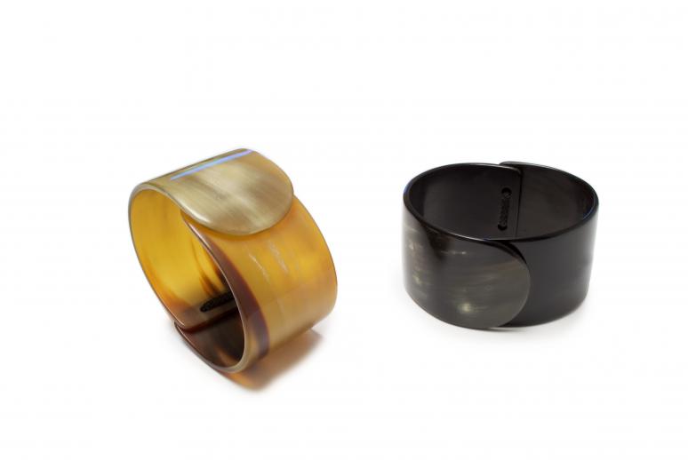 Armspange Schnalle mit Gummi-Lederverbindung (A0142)
