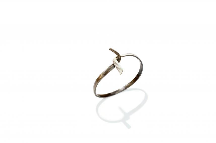 Armreifen Knot gekreuzt (A0159)