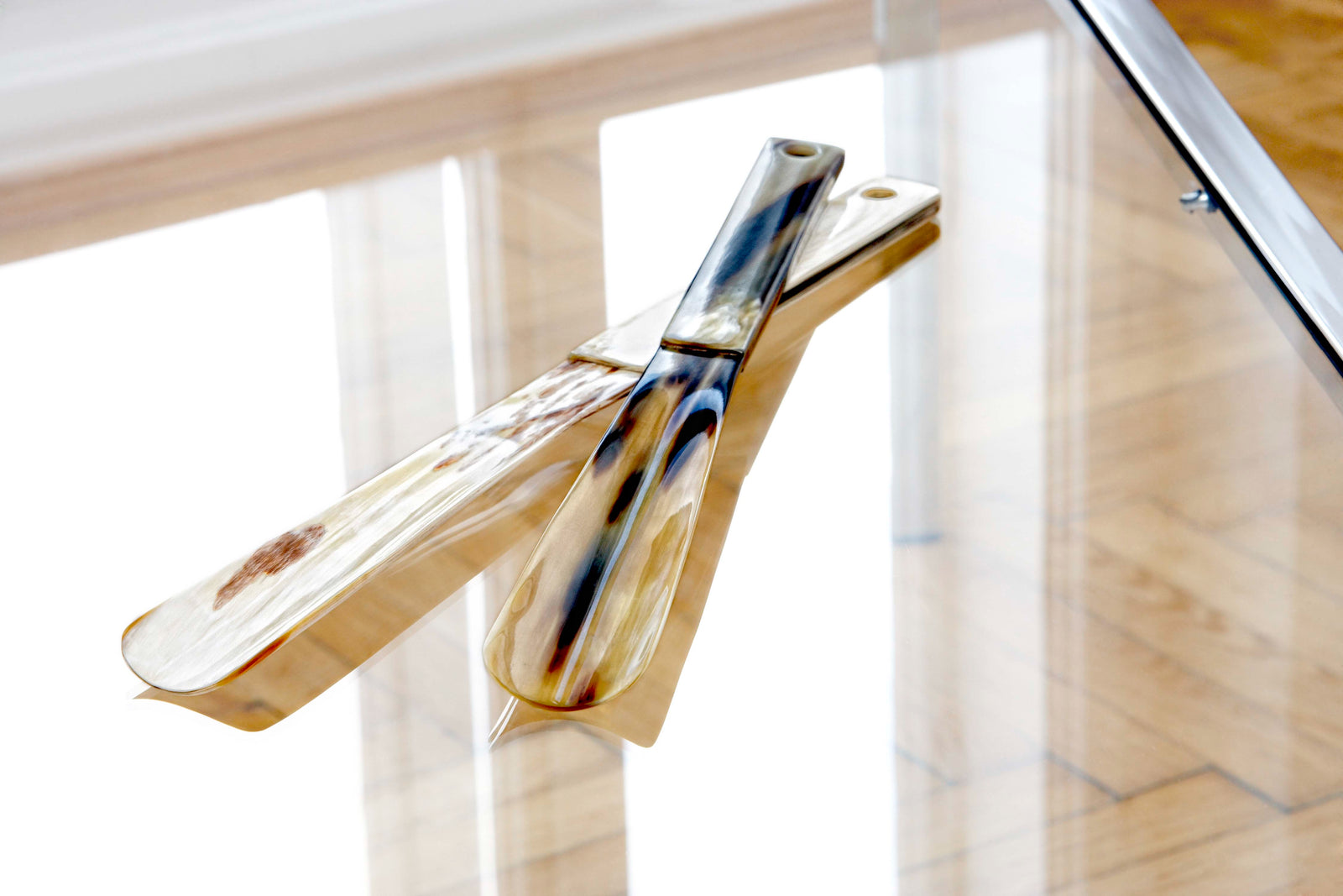 Schuhlöffel lang mit Griff (D0206)